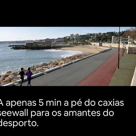 T1 Sea & Pool Apartment Caxias Bagian luar foto